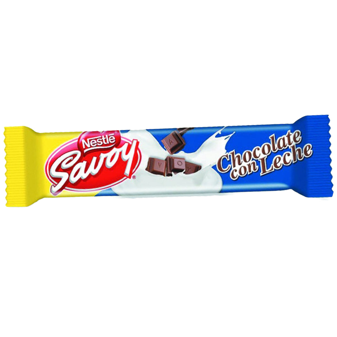 CHOCOLATE DE CON LECHE SAVOY 30G